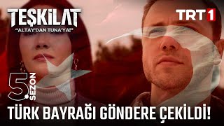 Arva Tepesi'nde Türk Bayrağı göndere çekildi! | #Teşkilat 130. Bölüm @trt1