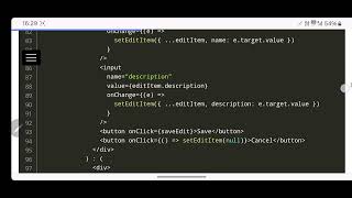 React JSON Crud project with a source code