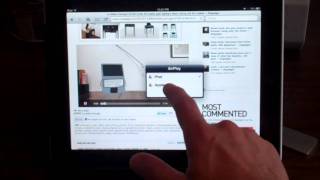 Apples iPad AirPlay Feature and its Safari Limitations (Today in iPad)