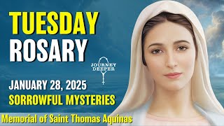 Tuesday Rosary 💙 Sorrowful Mysteries of the Rosary 💙 January 28, 2025 VIRTUAL ROSARY