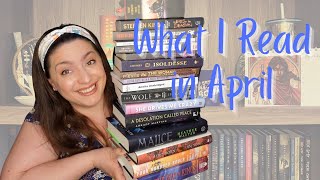 Unusual Reading Month |  April Reading Wrap Up
