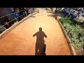 crazy urban mtb downhill track full race run