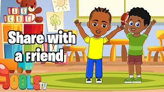 Share With A Friend | Sharing Is Caring With Jools TV | Nursery Rhymes + Kids Songs | Trapery Rhymes