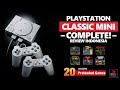 Sony Playstation Classic Mini video game console complete review INDONESIA