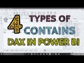 4 Types of Contains DAX in Power BI - TAIK18 (6-33) Power BI