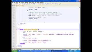 Javascript Bangla Tutorial::Ch11: Mobile No. Validation in Javascript