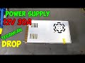 Cara servis power supply 12V 30A tegangan Drop