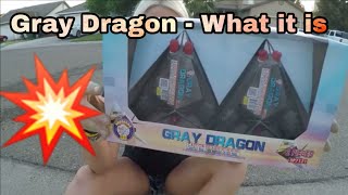 Gray Dragon (Firework)- What it is