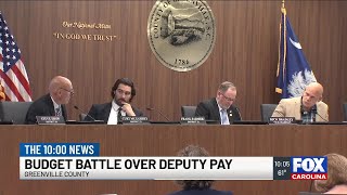 Budget battle over deputy pay; new penny sales tax proposal in Greenville Co.