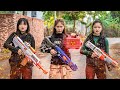 Xgirl Studio Three Police Girl SEAL X Nerf Guns Action Against Crime Group Alibaba Protect Box Black