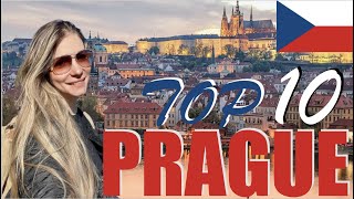 Top 10 Prague Czech Republic | Prague 4K | top 10 Prague | Prague Castle | Charles bridge |
