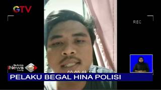 Viral Aksi Seorang Pelaku Begal Nekat Hina dan Menantang Polisi - BIS 14/04