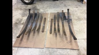 Toyota F150 Rear Leaf Spring Rebuild and Rust Prevention