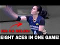 Mikaela Belen tally 8 ACES IN ONE GAME! | MVP & ROY NABA TO?!