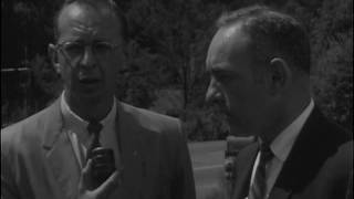 09/03/58 Roanoke, Va., Mayor Vincent Wheeler and City Councilman Willis Anderson discuss upcomi...