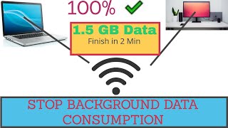 How to Save Internet Data in PC|Laptop|Windows| Mobile| Android|How to Reduce Data Usage on Android|