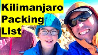 The COMPLETE Kilimanjaro Packing List with Recommendations for Summit Success