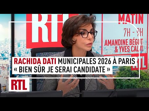 Rachida Dati : "Bien Sûr Je Serai Candidate Pour Les Municipales En ...