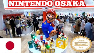 NEW NINTENDO OFFICIAL STORE IN JAPAN !!! Nintendo Osaka Full TOUR Japan 2022