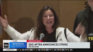 SAG-AFTRA announces strike