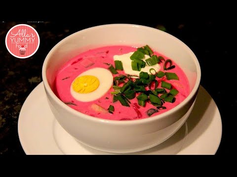 Cold Beetroot (Borscht) Soup Recipe - Рецепт Xолодник (Борщ) Cold Beetroot (Borscht) Soup Recipe - Рецепт Xолодник (Борщ)