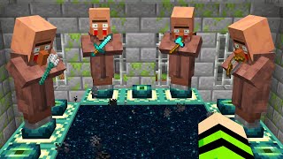 Villagers ZERARAM o Minecraft