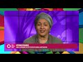 Amina J. Mohammed, UN Deputy Secretary-General, welcomes everyone to the SDG Action Zone!