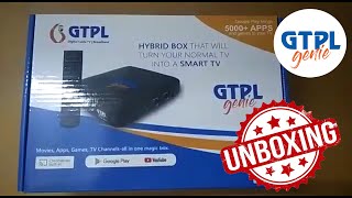 GTPL Genie Smart Set top box Unboxing Video | GTPL Genie vs SCV Infinity 4K Cable TV Android Box