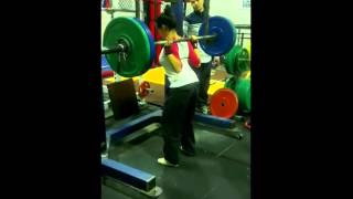 PTC Sydney - Deborah 33kg bench Press AND 83kg Squats for GPC nats@52kg BW