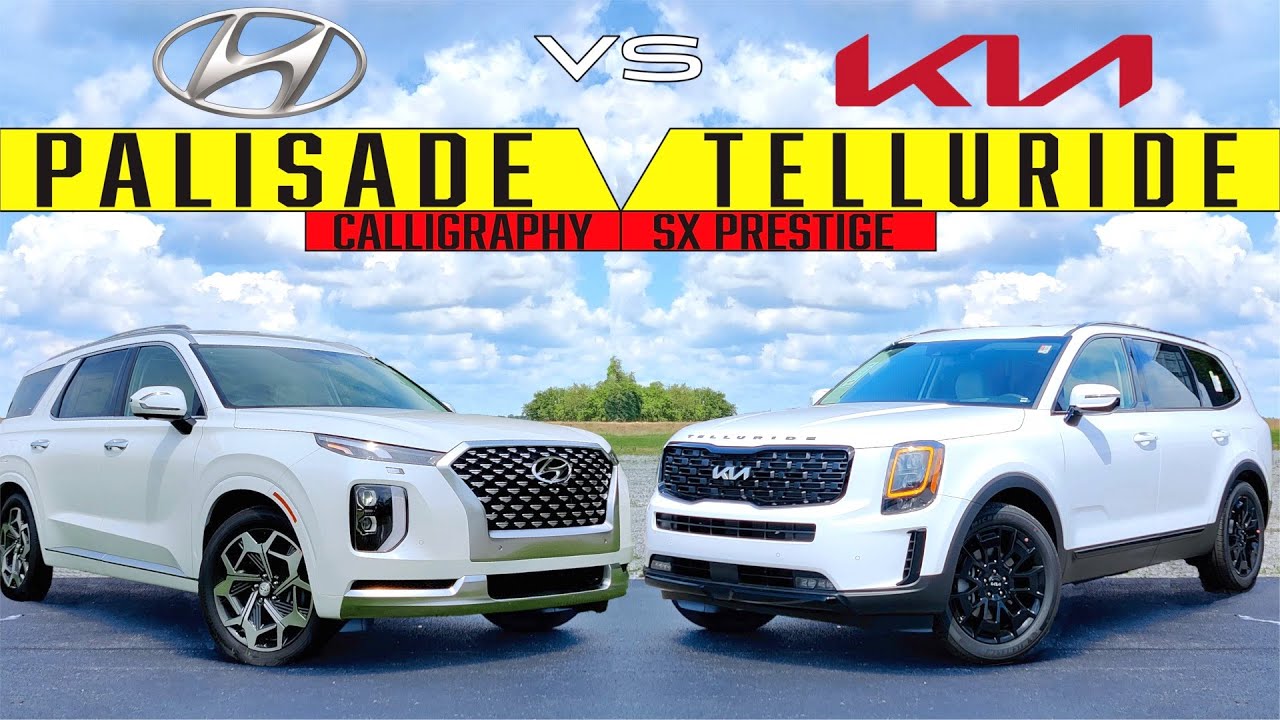 2023 Hyundai Palisade Vs 2022 Kia Telluride Images – Get Calendar 2023 ...