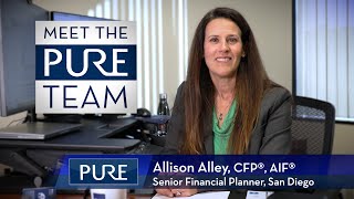 Allison Alley, CFP®, AIF® - Pure Financial Advisors