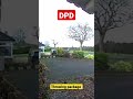 dpd throws parcel at house