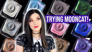 Trying Mooncat Nail Polish! Swatches and Review || KELLI MARISSA