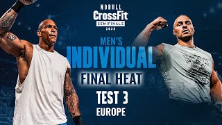 Individual Men's Test 3 — Semifinals Linda — 2023 Europe Semifinal