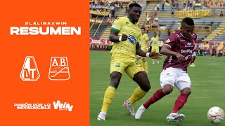 Deportes Tolima vs. Bucaramanga (resumen) | Liga BetPlay Dimayor 2024- 1 | Fecha 8