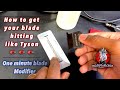 How to get your trimmers to HIT | 1 Minute Blade Modifier | Black FX Trimmers | Zero Gap Babyliss FX