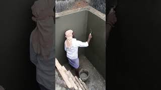 Dr. Fixit Waterproofing Treatment | Drainage Tank | Plastering