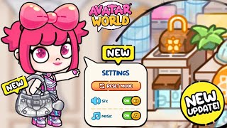 PENJELASAN FITUR BARU \u0026 RAHASIA TAS DI AVATAR WORLD PAZU