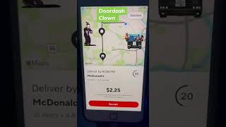 Doordash Clown