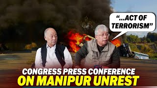 Live:  Manipur Violence | Joint PC by CLP leader O. Ibobi Singh \u0026 LS MP Dr. Angomcha Bimol.Akoijam