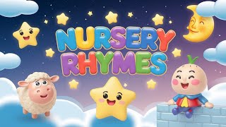 Best Kids Nursery Rhymes Compilation 🎶 | Twinkle Twinkle, Baa Baa Black Sheep \u0026 More!