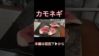 ヨコザワテッパンでカモネギを塩で焼いてみる #Shorts