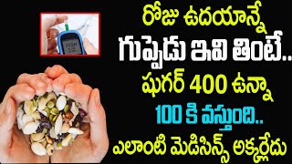 రోజు ఉదయాన్నే గుప్పెడు ఇవి తింటే.. | Reduce Diabetes Naturallly | ManamTV