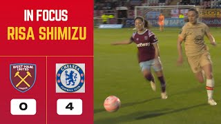 Risa Shimizu / 清水梨紗 vs Chelsea | Women's Super League 2022/2023
