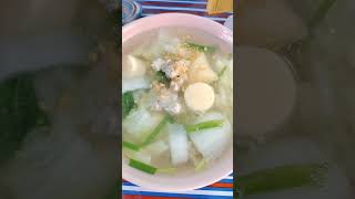 ต้มจืดเต้าหู้หมูสับ Clear Soup with Tofu and Minced Pork