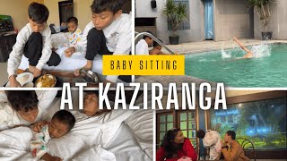 Aji baby sitting koribo logia hol….taku hotel t/ Daily Vlog ✨