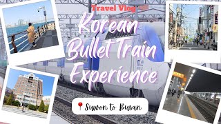 🇧🇩🇰🇷 দ্রুতগামী KTX ট্রেন এ ফাইনালি বুসান গেলাম। #busan #travelvlog @marjiainkorea