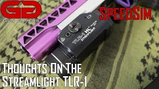 SpeedSim: Thoughts on the Streamlight TLR-1