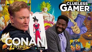 Clueless Gamer: "Dragon Ball Legends" With Ron Funches | CONAN on TBS