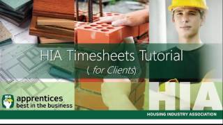 Online Timesheets Tutorial for Hosts